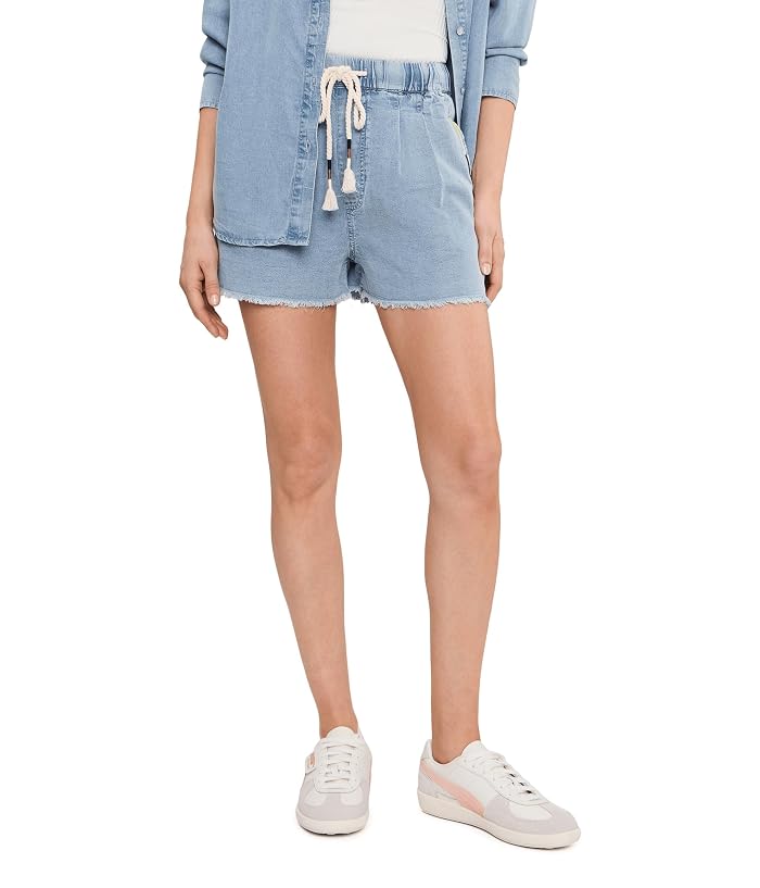 Spiritual Gangster Meadow Chambray Shorts