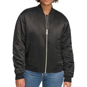Levi's® Fashion Bomber with Ruching on Sleeves