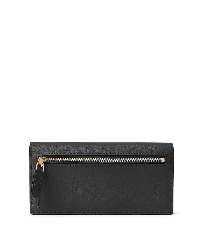 Lauren Ralph Lauren Crosshatch Leather Slim Wallet - Image 2