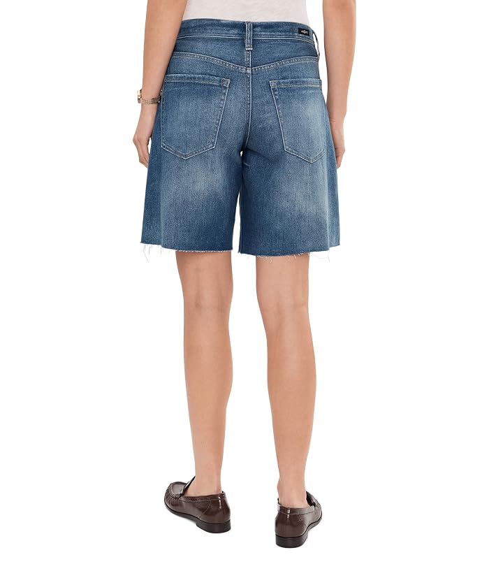 Liverpool Los Angeles 9" Vintage Mid-Rise Cutoff Denim Shorts - Image 4