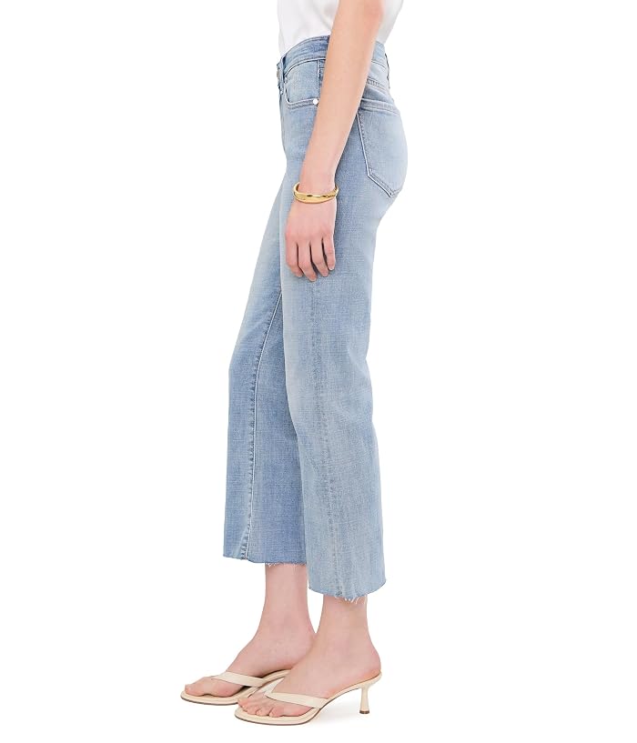 Liverpool Los Angeles Mid-Rise Hannah Crop Flare Jeans with Cut Hem 25.5" Inseam - Image 3