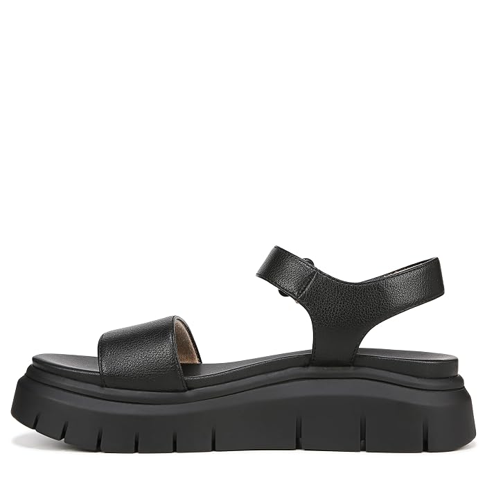 Naturalizer Poppi Ankle Strap Platform Flat Sandal - Image 2