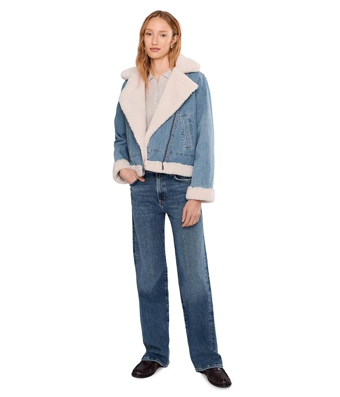 Levi's® Denim Moto Jacket With Sherpa Lining - Image 2