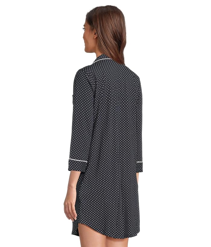 Lauren Ralph Lauren Essentials Bingham Knits Sleep Shirt - Image 3