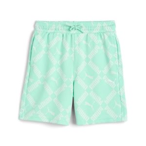 PUMA Kids Beach Club Printed Shorts (Big Kid)