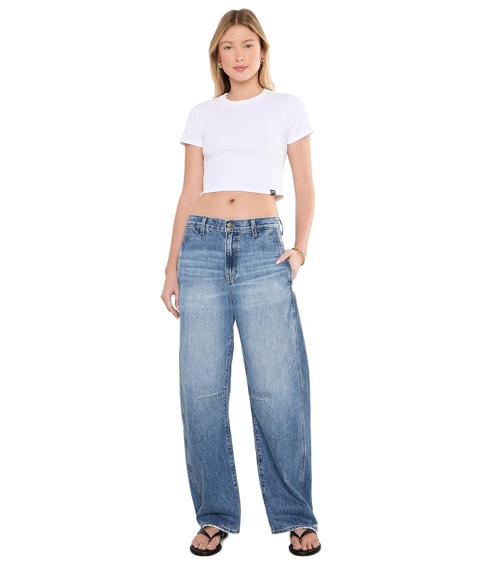 AG Jeans Mercer High-Rise Barrel Jeans - Image 2