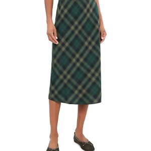Sanctuary Favorite Plaid Slip Skirt