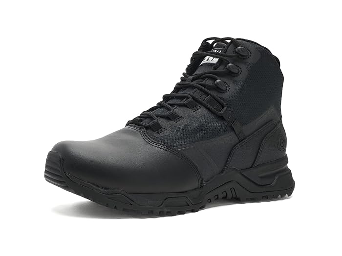 Original S.W.A.T. Alpha Fury 2.0 6" Side-Zip Leather Polishable Toe