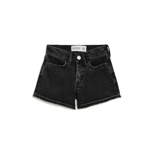 abercrombie kids High-Rise Relaxed Denim Shorts (Big Kids)