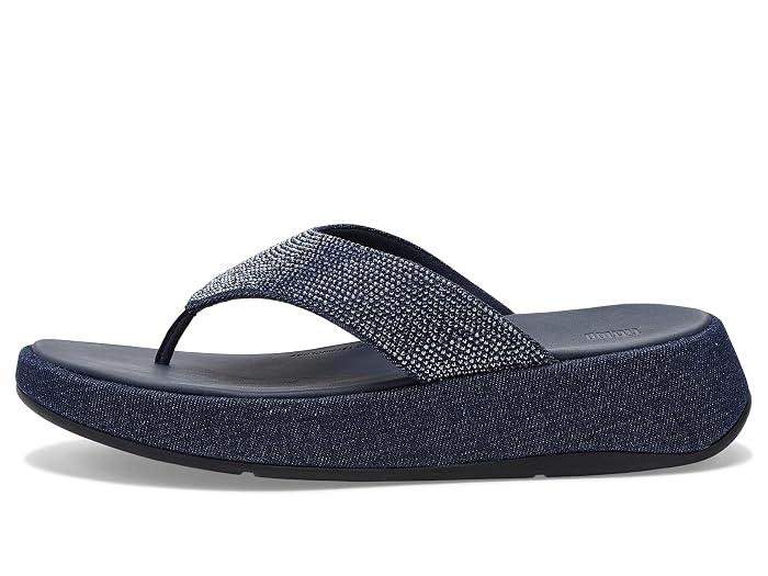 FitFlop F Mode Toe Post Denim and Hotfix - Image 4