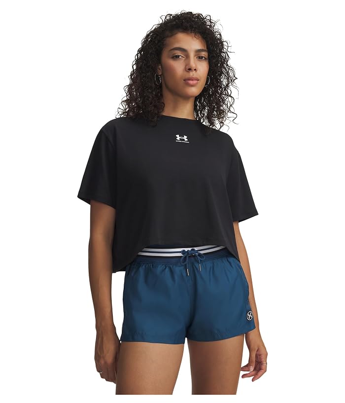 Under Armour Rival Boxy Tee Solid