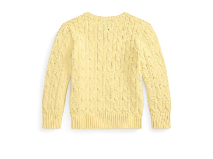 Polo Ralph Lauren Kids Cable-Knit Cotton Sweater (Toddler/Little Kid) - Image 2