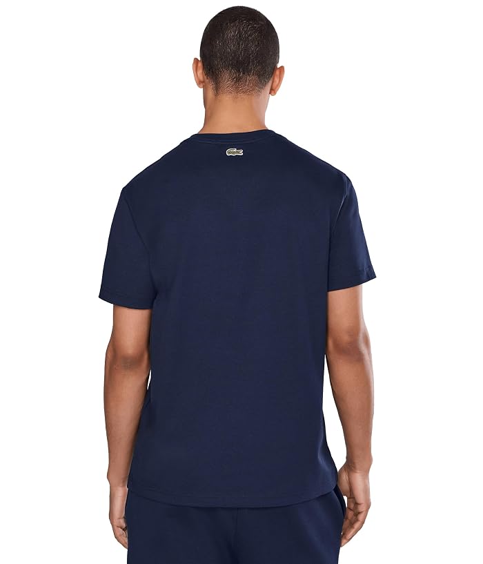 Lacoste Printed Cotton T-Shirt - Image 4
