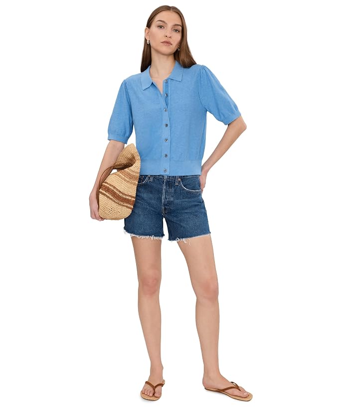 Michael Stars Sparrow Button-Up Collared Top - Image 2