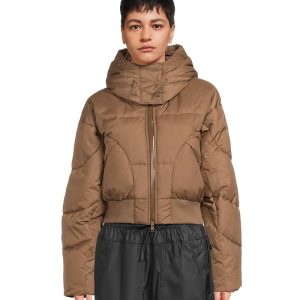 adidas by Stella McCartney Cropped Padded Winter Jacket
