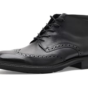 ECCO Prague Brogue Mid-cut Ankle Boot