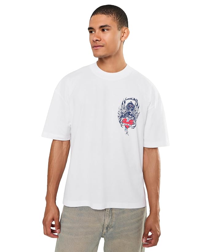 AllSaints Scimitar Short Sleeve Crew