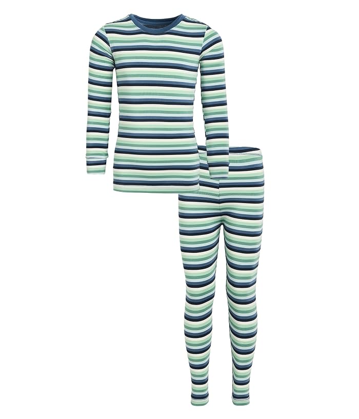 Kickee Pants Kids Print Long Sleeve Pajama Set (Toddler/Little Kid/Big Kid) - Image 2