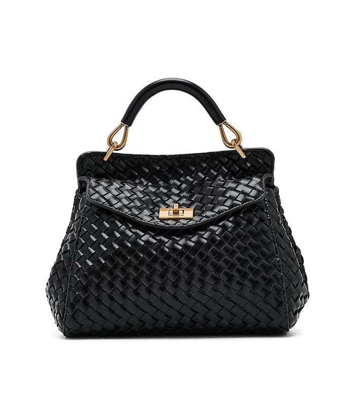 JW PEI Lucia Classic Top Handle Woven Bag