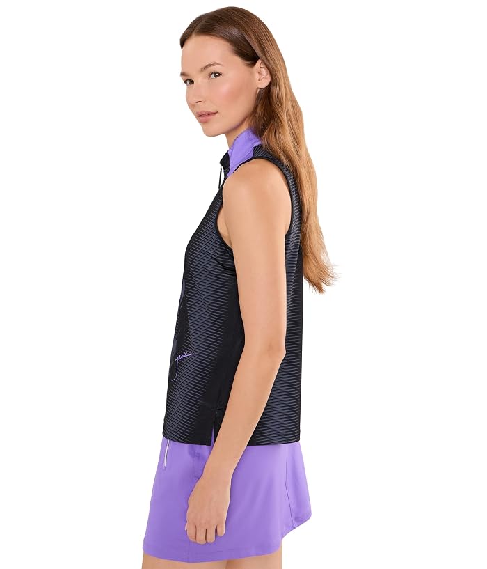 Jamie Sadock Dragon Graphic Sleeveless Golf Top - Image 3