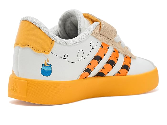 adidas Kids Disney Vl Court 3.0 Elastic Lace & Strap (Little Kid) - Image 3