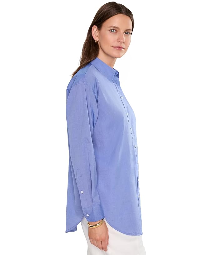 Lauren Ralph Lauren Oversize End-On-End Cotton Shirt - Image 3