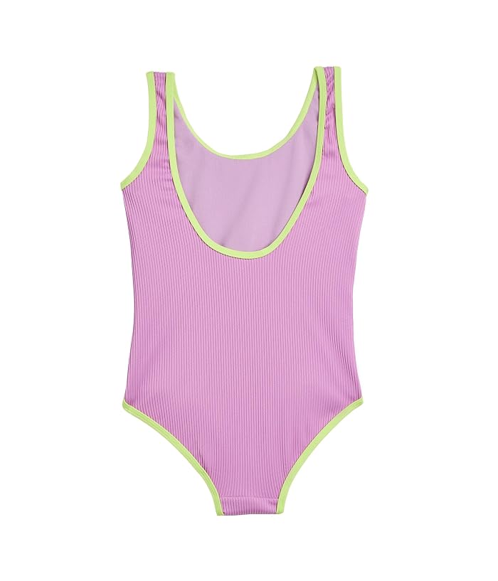 Snapper Rock Kids Vacay Pop Recycled Swimsuit (Big Kid) - Image 2