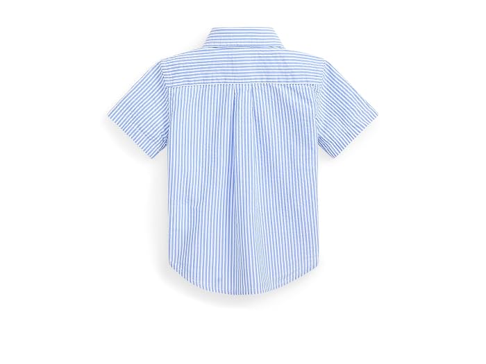 Polo Ralph Lauren Kids Striped Cotton Seersucker Shirt (Infant) - Image 2