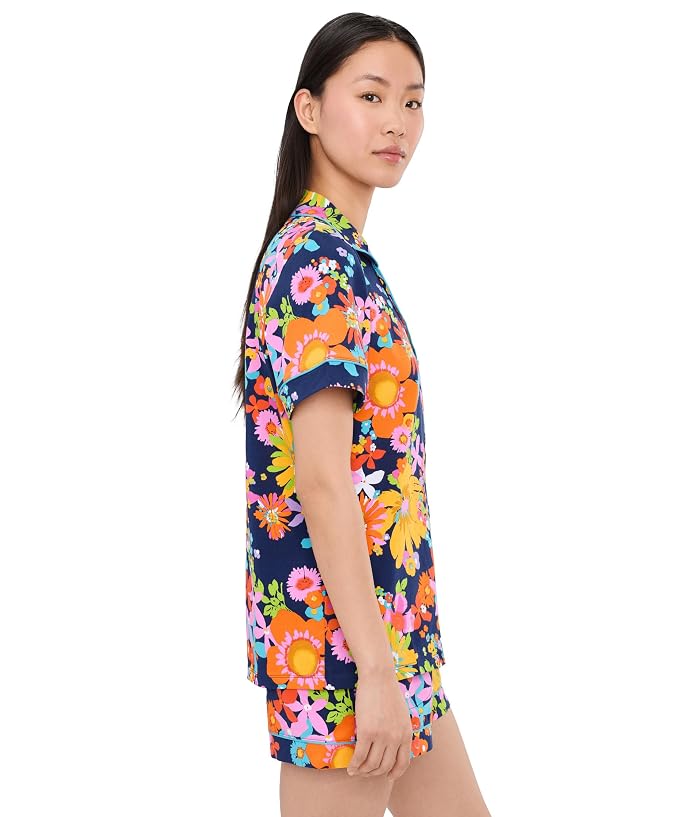 Bedhead PJs Short Sleeve Shorty Cotton Knit Pajama Set - Image 3