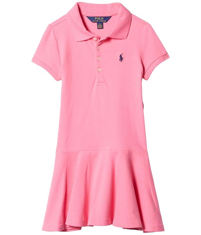 Polo Ralph Lauren Kids Short Sleeve Polo Dress (Little Kids)