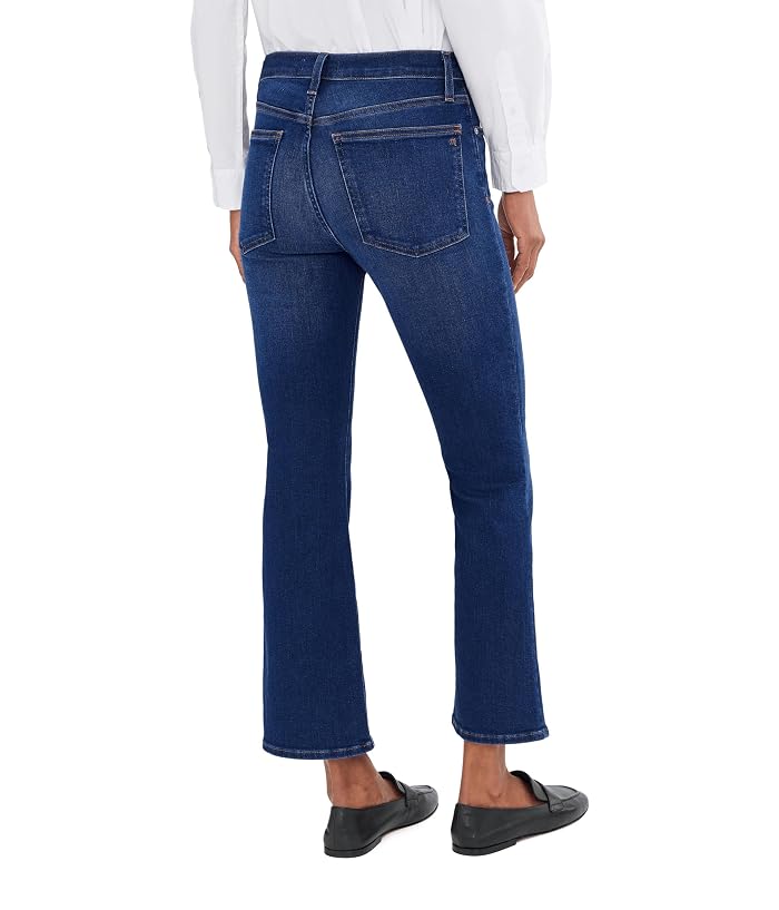 Madewell The Stretch Flare Crop Jean in Osgoode - Image 4