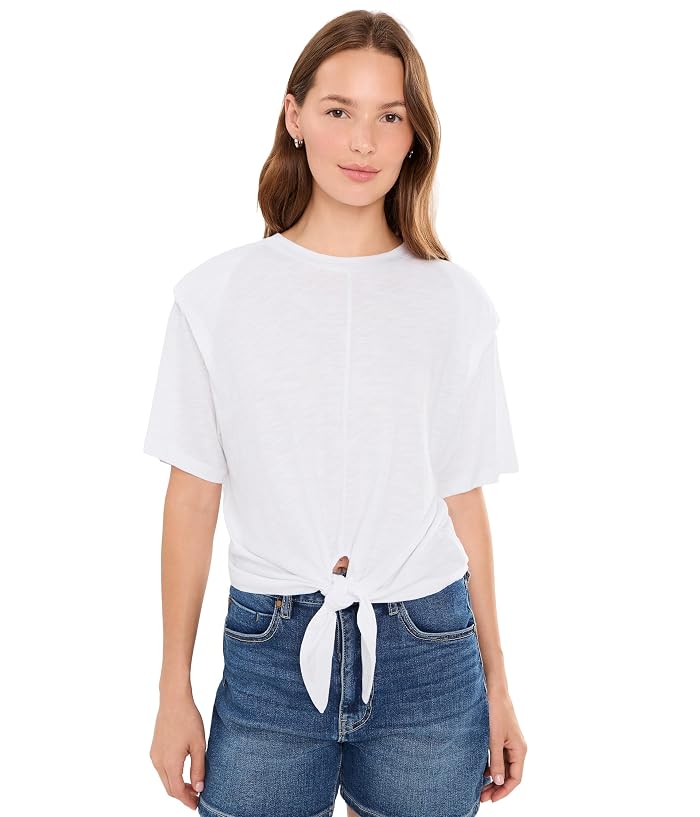 Sanctuary Good To Go Tie Front Tees