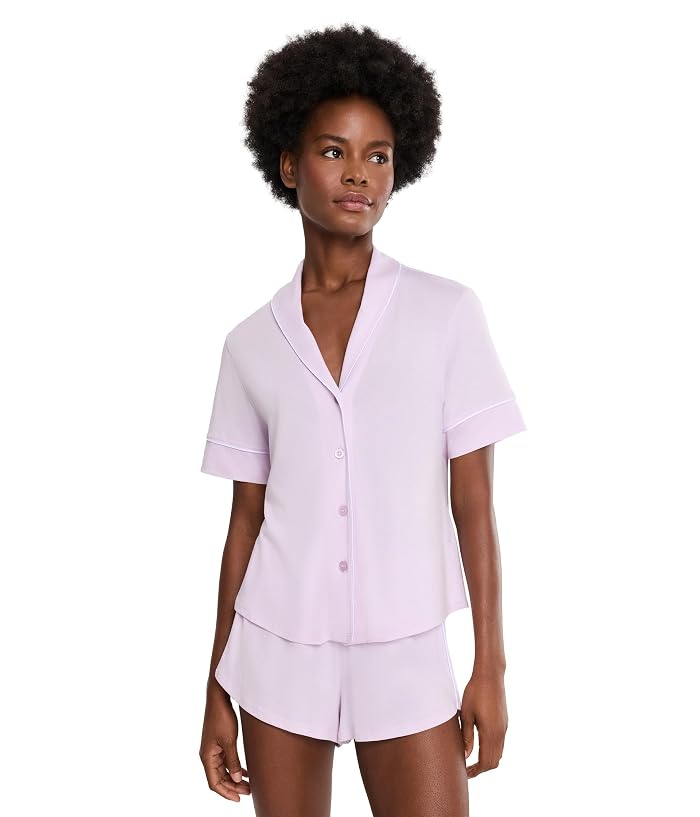Cosabella Pima Lusso Short Sleeve Shorts Pj Set