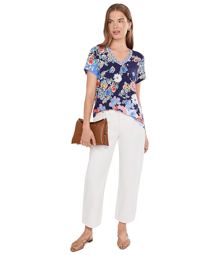 Johnny Was The Janie Favorite Short Sleeve V-Neck Tee - Image 2