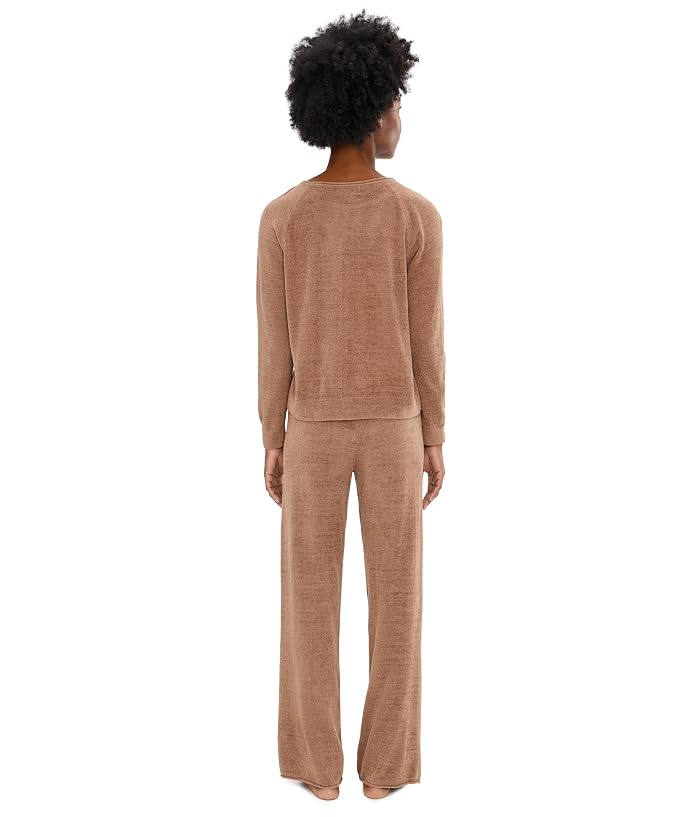 Barefoot Dreams CozyChic Ultra Lite® Jersey Roll Pullover & Wide Leg Pants - Image 4