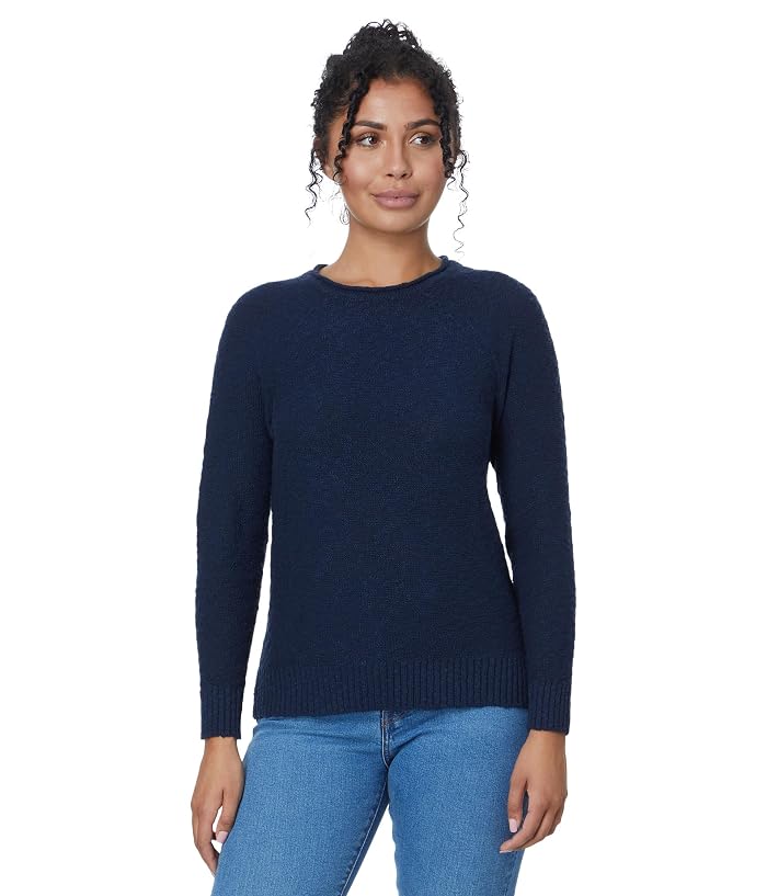 L.L.Bean Midweight Cotton Slub Rollneck Pullover