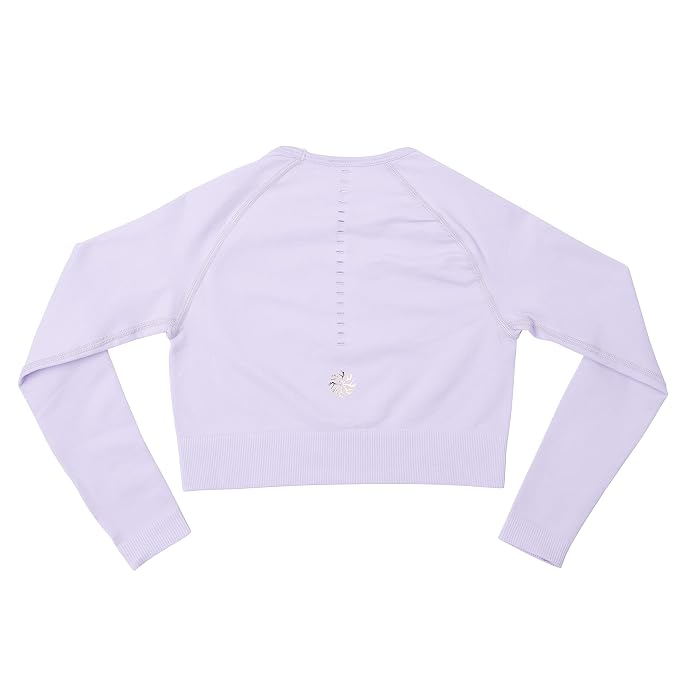 Flo Active Hollie Long Sleeve Ribbed Seamless Top (Big Kids) - Image 2