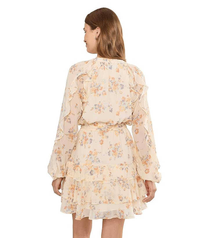 Lauren Ralph Lauren Petite Floral Ruffle-Trim Tiered Dress - Image 4