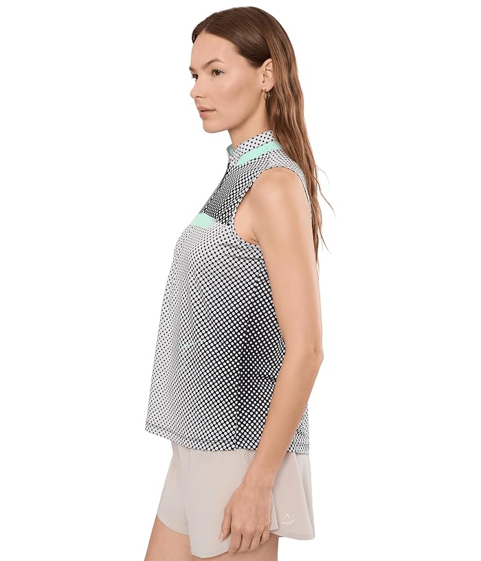 Jamie Sadock Optic Dot Print Sleeveless Top - Image 3
