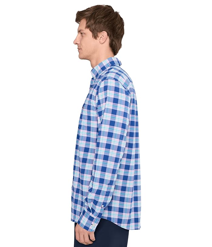 Vineyard Vines Coconut Key Plaid Featherweight Performance Shirt - Image 3