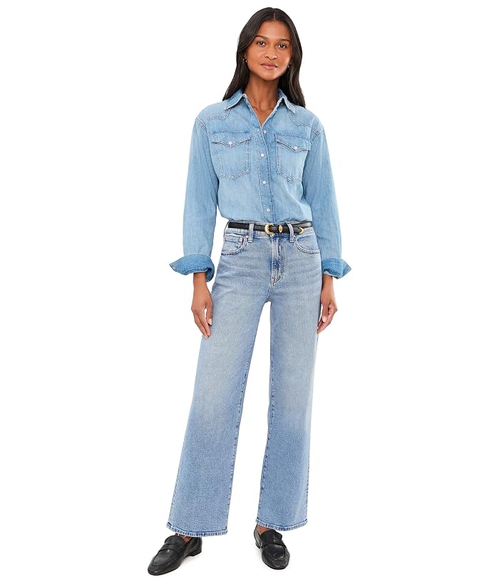 Madewell Denim Oversized Western Shirt - Image 2