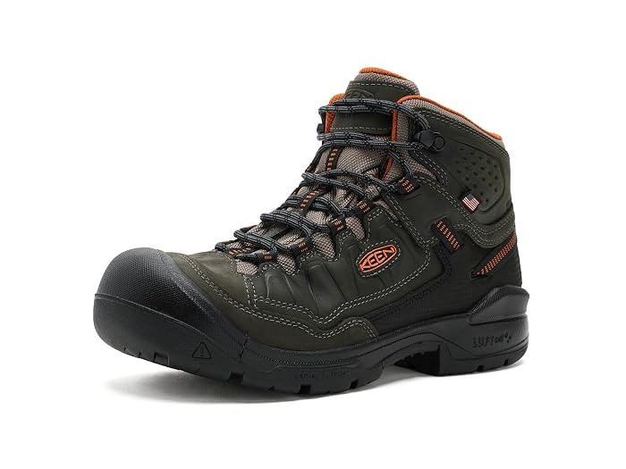 KEEN Utility Targhee IV Waterproof Work Boots (Carbon Toe)