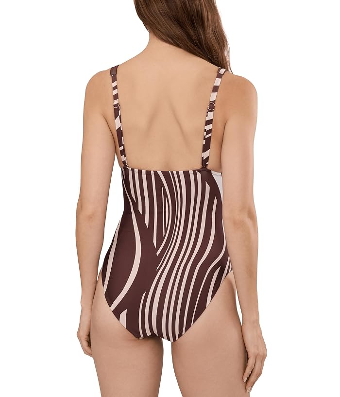 Seafolly Coastline Deep V-Neck One-Piece - Image 3