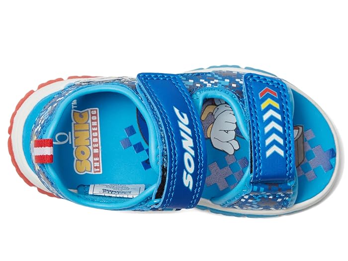 Josmo Sonic The Hedgehog Lighted Sandals (Toddler/Little Kid) - Image 2