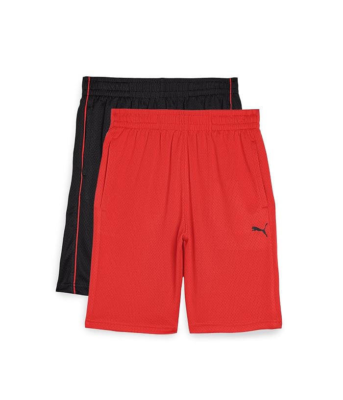 PUMA Kids 2-Pack Shorts Set (Big Kid) - Image 4