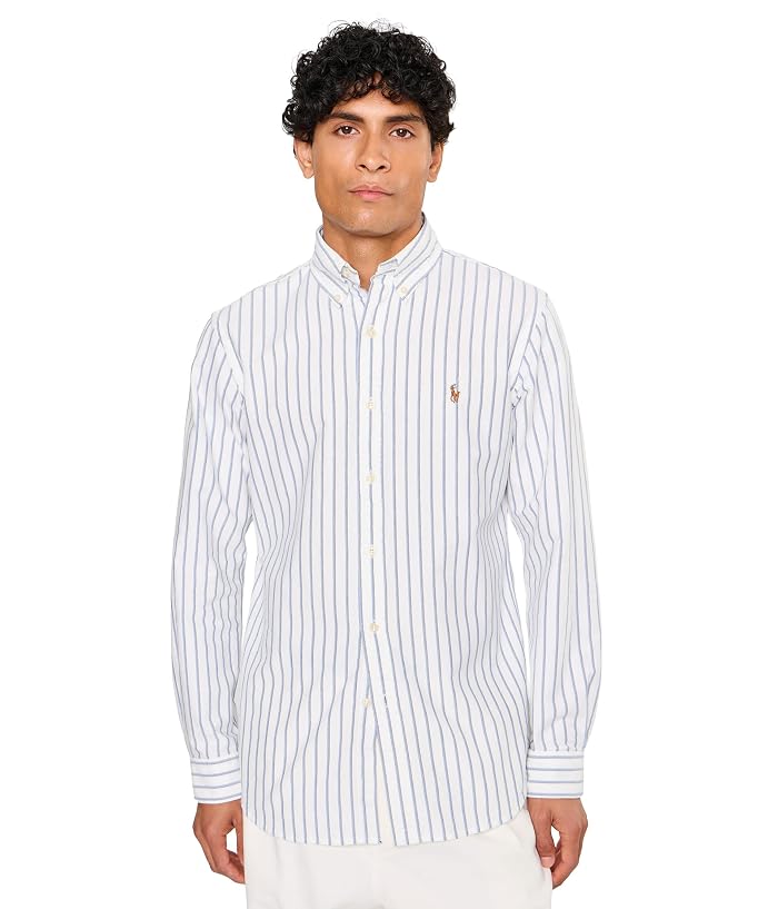 Polo Ralph Lauren Custom Fit Striped Oxford Shirt