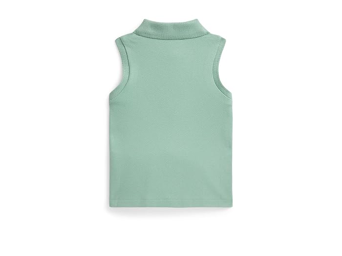 Polo Ralph Lauren Kids Stretch Mesh Sleeveless Polo Shirt (Toddler/Little Kid) - Image 2