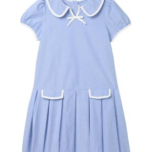 Janie and Jack Oxford Collar Dress (Toddler/Little Kid/Big Kid)