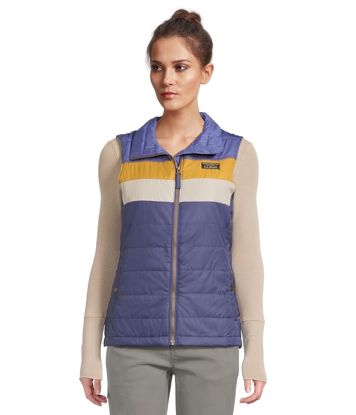 L.L.Bean Mountain Classic Puffer Vest Color-Block