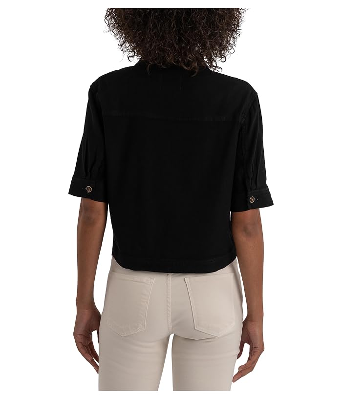 KUT from the Kloth Finly- Short Sleeve Jacket - Image 3